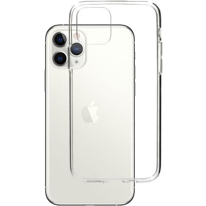 Mobiparts Classic Transparent iPhone 11 Pro TPU (flexibel) Backcover - Transparent