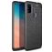 Mobigear Luxury Samsung Galaxy M51 Hülle Flexibles TPU Backcover - Schwarz