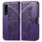 Mobigear Butterfly Sony Xperia 5 IV Hülle Klapphülle Geldbörse - Lila