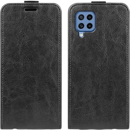 Mobigear Samsung Galaxy M22 Flipcase - Schwarz