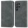 Mobigear Retro Slim Samsung Galaxy S25 Ultra Hülle Klapphülle Geldbörse - Grau