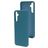 Mobiparts Samsung Galaxy A34 Silikon Hülle Backcover - Blueberry Blue