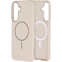 Mobiparts Slim Line Samsung Galaxy A37 MagSafe Hülle Hardcase Backcover - Off White