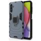 Mobigear Armor Ring Samsung Galaxy A13 5G Hülle Hardcase Backcover Stoßfest mit Ringhalter - Blau