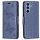 Mobigear Butterfly Samsung Galaxy A54 Hülle Klapphülle Geldbörse - Blau