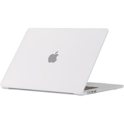 Mobigear Matte MacBook Air 15 Zoll (2023-2026) Hardshell Hülle Laptop Cover MacBook Case - Transparent - Modell A2941 / A3114 / A3241 / A3448