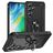 Mobigear Armor ring Samsung Galaxy S24 FE Hardcase Backcover Shockproof mit Ringhalter - Schwarz