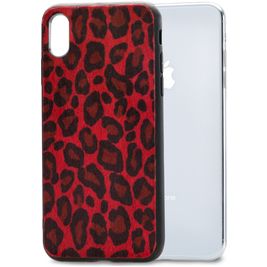 Mobilize Gelly iPhone XS Hülle Flexibles TPU Backcover - Leopard