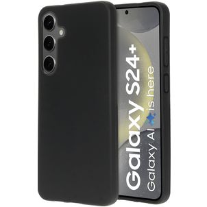 Mobiparts Classic Samsung Galaxy S24 Plus Hülle Flexibles TPU Backcover - Matt Black