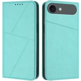 Mobigear Frosted Flip iPhone Air Hülle Klapphülle Geldbörse - Blau