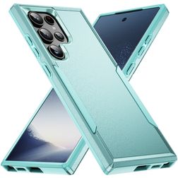 Mobigear Heavy Armor Samsung Galaxy S24 Ultra Hülle Hardcase Backcover Stoßfest - Grün