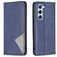 Mobigear Rhombus Slim Samsung Galaxy S24 Hülle Klapphülle - Blau