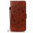 Mobigear Mandala iPhone 11 Hülle Klapphülle Geldbörse - Braun