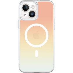 Valenta Rainbow iPhone 15 Plus MagSafe Hülle Hardcase Backcover