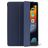 Decoded Textured Slim iPad 10 (2022) Silikon (flexibel) Klapphülle - Navy Peony
