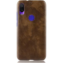 Mobigear Excellent Xiaomi Redmi 7 Hülle Hardcase Backcover - Braun