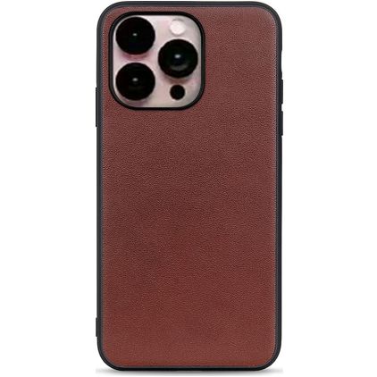Mobigear Excellent iPhone 14 Pro Hülle Hardcase Backcover - Braun