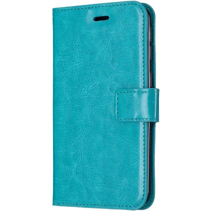 Mobigear Wallet Samsung Galaxy A20e Hülle Klapphülle Geldbörse - Türkis