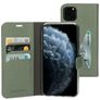 Mobiparts Classic Wallet iPhone 11 Pro Max Hülle Klapphülle Geldbörse - Stone Green