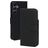 Mobiparts Wallet Samsung Galaxy A16 MagSafe Hülle Echtes Leder Klapphülle Geldbörse - Schwarz