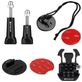 Puluz GoPro Mount Zubehör Starter Pack 14 Teile + Tasche Schwarz