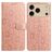 Mobigear Flowers iPhone 17 Pro Max Hülle Klapphülle Geldbörse - Roségold