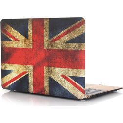 Mobigear Design MacBook 12 Zoll (2015-2017) Hardcase Hülle MacBook Case - UK Flag - Model A1534