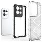 Mobigear Honeycomb OPPO Reno 8 Pro 5G Hülle Hardcase Backcover Stoßfest - Rot