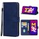 Mobigear Wallet Samsung Galaxy M32 5G Hülle Klapphülle Geldbörse - Blau