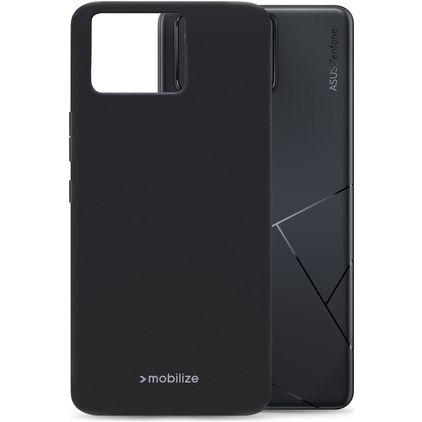 Mobilize Rubber Gelly ASUS Zenfone 11 Ultra Hülle Flexibles TPU Backcover - Matt Black