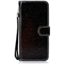 Mobigear Glitter Huawei Y6p Hülle Klapphülle Geldbörse - Schwarz