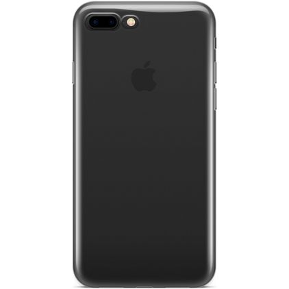 Mobigear Basics Durchsichtig iPhone 8 Plus Hülle Flexibles TPU Backcover - Transparent