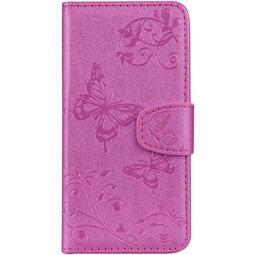 Mobigear Butterfly Xiaomi Mi 8 SE Hülle Klapphülle Geldbörse - Lila