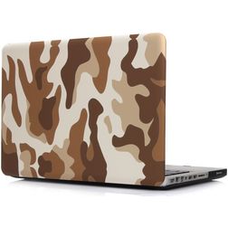 Mobigear Design MacBook Pro 16 Zoll (2021-2026) Hardcase Hülle MacBook Case - Desert Camauflage - Model A2485 / A2780 / A2991 / A3186 / A3428 / A3429