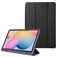 Mobigear Tri-Fold Samsung Galaxy Tab S6 Lite Hülle Klapphülle + Stifthalter - Schwarz