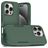 Mobigear Heavy Armor iPhone 16 Pro Hardcase Backcover Shockproof - Grün