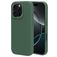 Mobiparts iPhone 16 Pro Silikon Hülle Backcover - Forest Green