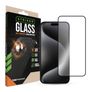 Striker Xtreme Impact iPhone 15 Pro Max Panzerglas Gehärtetes Glas Displayschutz - Hüllenfreundlich