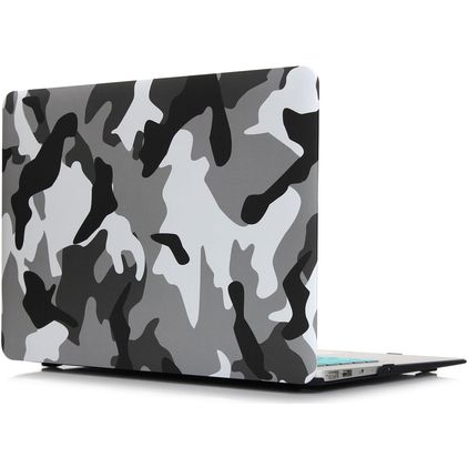 Mobigear Design MacBook Air 13 Zoll (2010-2019) Hardshell Hülle Laptop Cover MacBook Case - Urban Camauflage - Modell A1369 / A1466