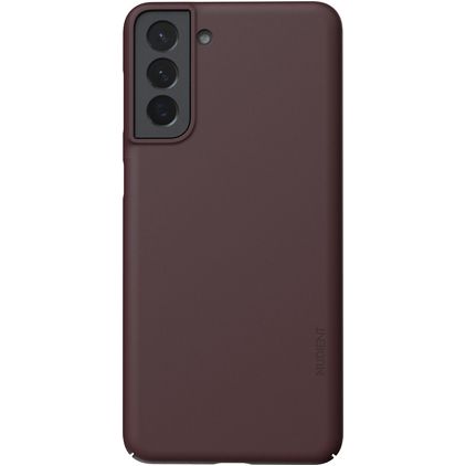 Nudient Thin Precise Samsung Galaxy S21 Plus Hülle Hardcase Backcover - Sangria Red