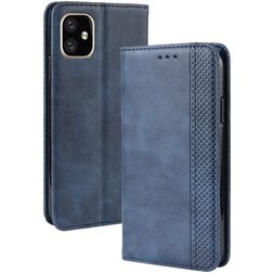 Mobigear Sensation iPhone 11 Hülle Klapphülle Geldbörse - Blau