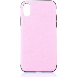 Mobigear Excellent iPhone XS Max TPU (flexibel) Backcover - Pink