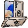 Mobigear Armor ring Samsung Galaxy A16 Hülle Hardcase Backcover Stoßfest mit Ringhalter - Gold