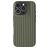 Nudient Bold iPhone 16 Pro MagSafe Hülle Hardcase Backcover - Olive Green