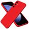 Mobigear Colors Samsung Galaxy A55 Silikon Hülle Backcover - Rot