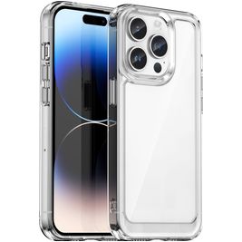 Mobigear Crystal Durchsichtig iPhone 15 Pro Hülle Hardcase Backcover - Transparent