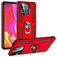 Mobigear Armor Ring Xiaomi Redmi 10C Hülle Hardcase Backcover Stoßfest mit Ringhalter - Rot