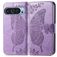 Mobigear Butterfly Google Pixel 10 Pro XL Hülle Klapphülle Geldbörse - Lila