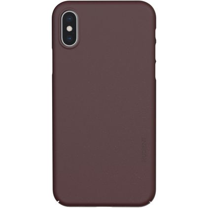 Nudient Thin Precise iPhone XS Hülle Hardcase Backcover - Sangria Red