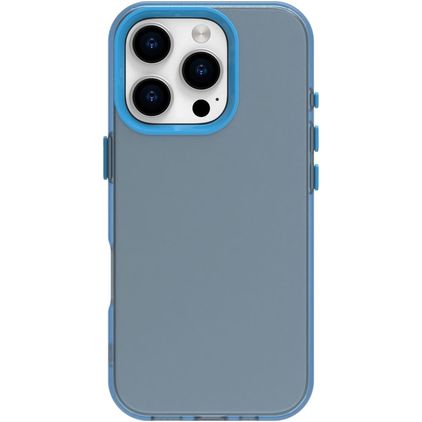 Mobigear Crystal iPhone 16 Pro Hülle Hardcase Backcover - Blau